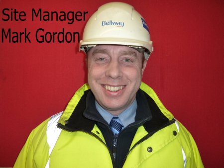 Mark Gordon, Site Manager NHBC Myreside Street