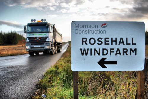 Rosehall Hill  Wind farm